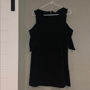 Black cocktail dress